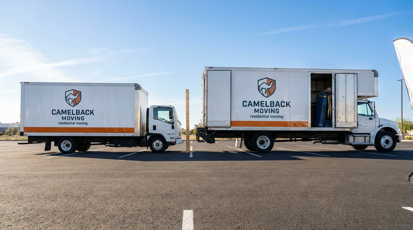 Moving truck size capacity guide in New Martinsville